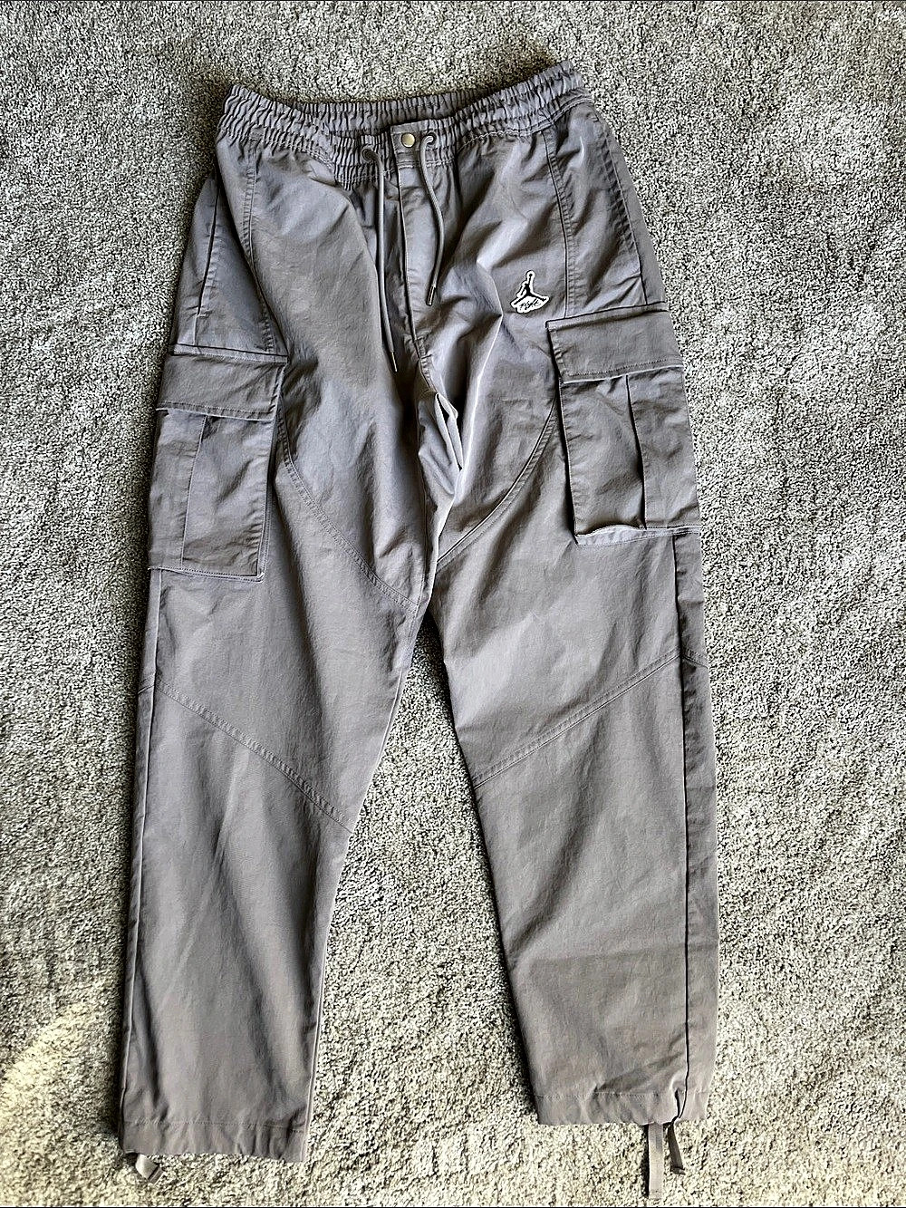 Jordan Flight Woven Cargo Pants Cargo Pants in Gray Size Large Like New